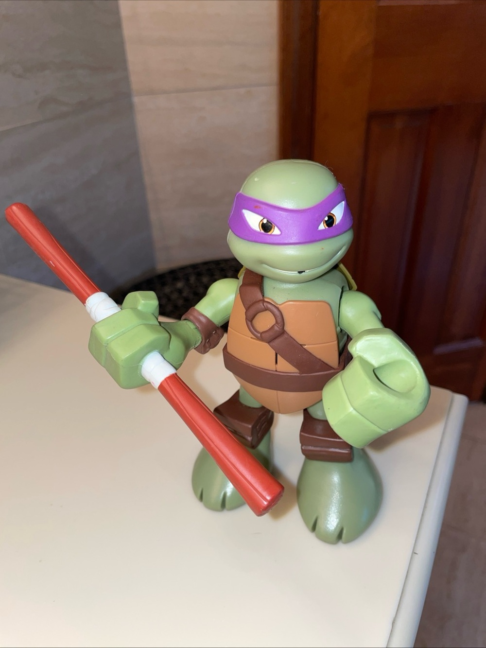Teenage Mutant Ninja Turtles Talking Donatello Action Figure 2014 - Works!!